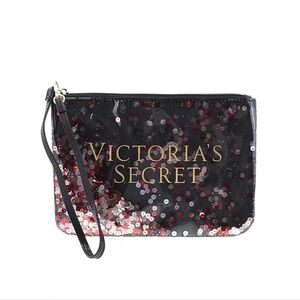 Victoria Secret Wrislet Clutch or Make Up Bag Large
